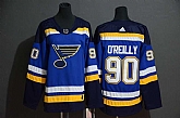 Blues 90 Ryan O'Reilly Blue Adidas Jersey,baseball caps,new era cap wholesale,wholesale hats